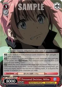 Pressured Decision Milim (That Time I Got Reincarnated as a Slime Vol.3)