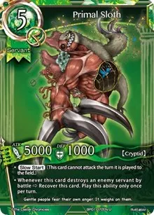 Primal Sloth (The Magic Battle Begins)