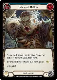 Primeval Bellow Blue (Historic Pack 1 Blitz Deck: Rhinar)