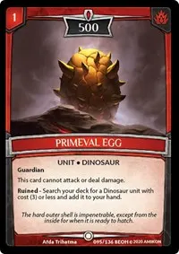 Primeval Egg (Echoes of Hokken)