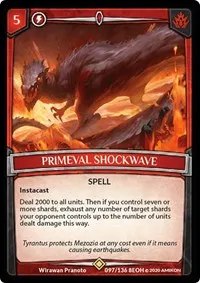 Primeval Shockwave (Echoes of Hokken)