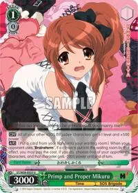 Primp and Proper Mikuru (The Melancholy of Haruhi Suzumiya)