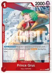 Prince Grus (A Fist of Divine Speed)