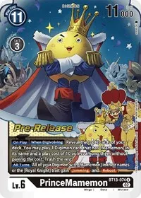 PrinceMamemon (Versus Royal Knights Pre-Release Cards)