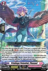 Privilege Potential Phenael (D-LBT02: Lyrical Monasterio ~It's a New School Term!~) — Cardfight Vanguard Card Value