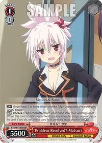 Problem Resolved Matsuri (Ayakashi Triangle)