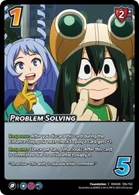 Problem Solving (UniVersus: My Hero Academia: Jet Burn)