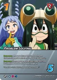 Problem Solving XR (UniVersus: My Hero Academia: Jet Burn) — UniVersus Card Value