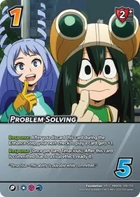 Problem Solving XR (UniVersus: My Hero Academia: Jet Burn)