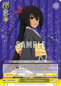 Project Darkness (To Loveru Darkness 2nd)