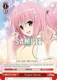 Project Harem (To Loveru Darkness 2nd)