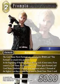 Prompto (Journey of Discovery) — Final Fantasy TCG Card Value