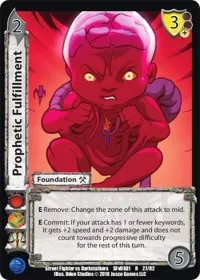 Prophetic Fulfillment (Street Fighter vs. Darkstalkers)