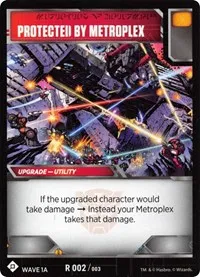 Protected by Metroplex Wave 1A Metroplex (Wave 1) — Transformers TCG Card Value