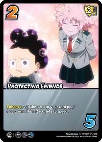 Protecting Friends (UniVersus: My Hero Academia: Girl Power)