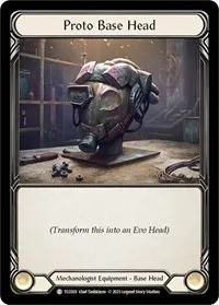 Proto Base Head (Round the Table: TCCxLSS) — Flesh & Blood TCG Card Value