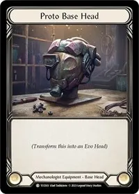 Proto Base Head (Round the Table: TCCxLSS)