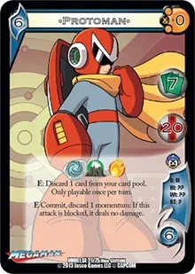 Protoman (Mega Man: Collector's Tins) — UniVersus Card Value
