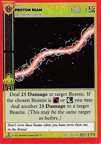 Proton Beam (Cryptid Nation: Second Edition) — MetaZoo Card Value