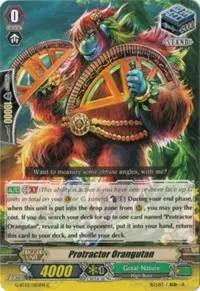 Protractor Orangutan (G-BT02: Soaring Ascent of Gale & Blossom)