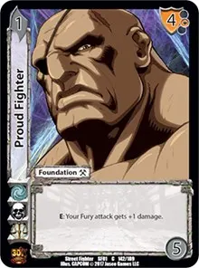 Proud Fighter (Street Fighter CCG)