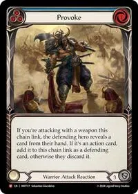 Provoke (The Hunted) — Flesh & Blood TCG Card Value