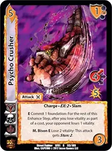 Psycho Crusher (Street Fighter CCG)