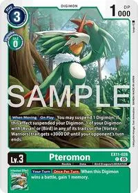 Pteromon (Dawn of Liberator) — Digimon Card Game Card Value