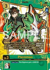 Pteromon Rare Pull (Dawn of Liberator) — Digimon Card Game Card Value