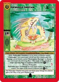 Pukwudgie Chieftain (Cryptid Nation: First Edition Tribal Theme Decks)