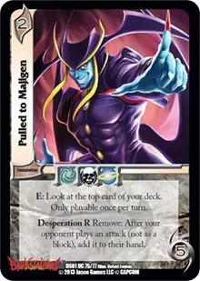Pulled to Majigen (Darkstalkers: Collector's Tins)
