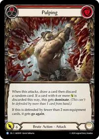 Pulping Red (Armory Deck: Kayo) — Flesh & Blood TCG Card Value