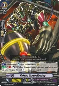 Pulsar Crash Monkey (G-BT14: Divine Dragon Apocrypha)