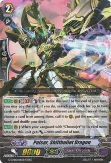 Pulsar Shiftbullet Dragon (G-CHB01: TRY3 NEXT) — Cardfight Vanguard Card Value