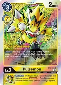 Pulsemon (Double Diamond Pre-Release Cards)