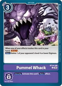 Pummel Whack (Blast Ace) — Digimon Card Game Card Value