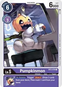 Pumpkinmon (Release Special Booster 1.0) — Digimon Card Game Card Value