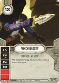 Punch Dagger (Convergence) — Star Wars Destiny Card Value