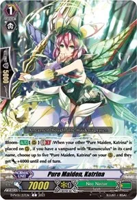Pure Maiden Katrina (D-PV01: History Collection) — Cardfight Vanguard Card Value