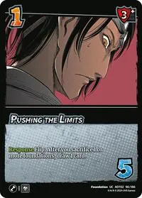 Pushing the Limits (Attack On Titan: Origins of Power) — UniVersus Card Value
