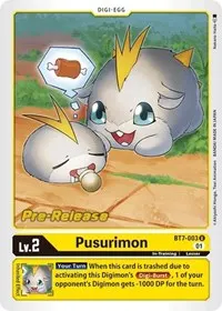 Pusurimon (Next Adventure Pre-Release Cards)