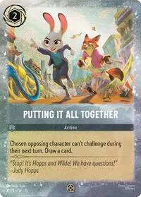 Putting It All Together (Disney Lorcana Promo Cards)
