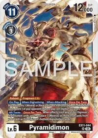 Pyramidimon (Dawn of Liberator) — Digimon Card Game Card Value