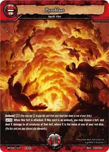 Pyroblast (Rally to War) — Dragoborne Card Value