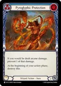 Pyroglyphic Protection (Silver Age Chapter 1) — Flesh & Blood TCG Card Value