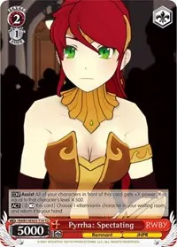 Pyrrha Spectating (RWBY)