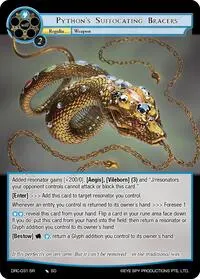 Pythons Suffocating Bracers (Descent into the Raven's Catacombs)