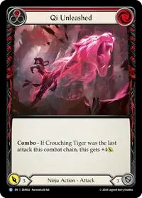 Qi Unleashed Red (Blitz Deck: Part the Mistveil - Zen)