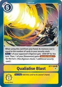 Qualialise Blast (Next Adventure)