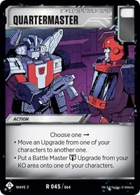 Quartermaster (War for Cybertron: Siege I) — Transformers TCG Card Value